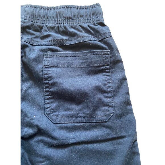 Wonder Nation Boys Cotton Blend Shorts Navy Blue Beach Summer Vacation Classic - Picture 7 of 10